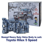 Nomad Heavy Duty Valve Body to suit Toyota Hilux 5 Speed