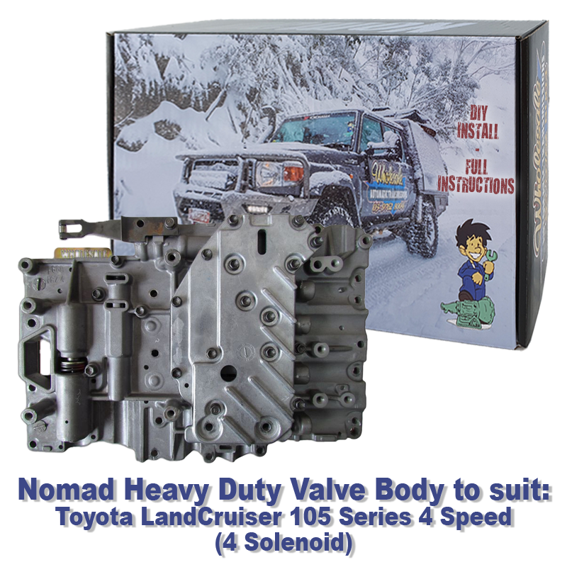  Cuerpo de válvula de servicio pesado Nomad para adaptarse a la velocidad de la serie Toyota LandCruiser (solenoide)