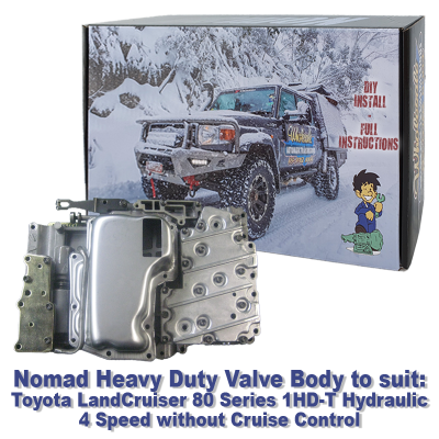 Nomad Toyota LandCruiser 80 Series 1HD-T Hydraulic 4 Speed WITHOUT Cruise Control