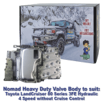 Nomad Heavy Duty Valve Body to suit Toyota LandCruiser 80 Series 3FE Hydraulic 4 Speed without Cruise Control