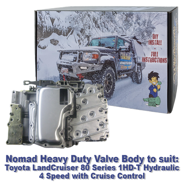 Nomad Toyota LandCruiser 80 Series 1HD-T Hydraulic 4 Speed WITH Cruise Control