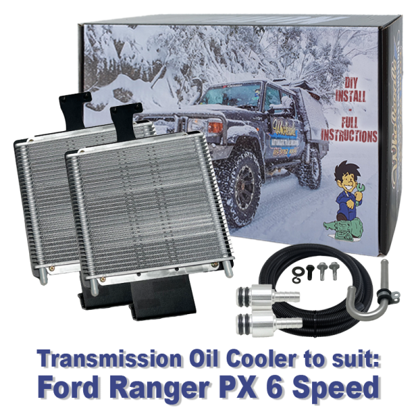 Ford Ranger PX 6 Speed Transmission Cooler (DIY Installation Box)