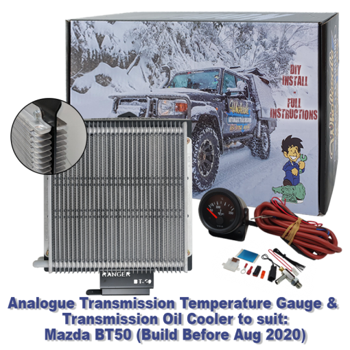 Mazda BT50 Analogue Temp Gauge & Transmission Cooler (Build Before Aug 2020) (DIY Installation Box)
