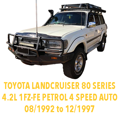 Toyota LandCruiser 80 Series Petrol 92-97 4 Speed Auto
