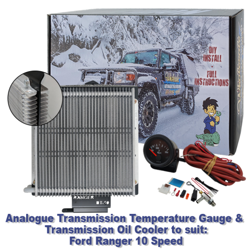 Ford Ranger 10 Speed Analogue Temp Gauge & Transmission Cooler (DIY Installation Box)