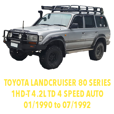 Toyota LandCruiser 80 Series Turbo Diesel 90-92 4 Speed Hydraulic Auto