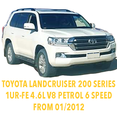Toyota LandCruiser 200 Series V8 Petrol 6 Speed Auto