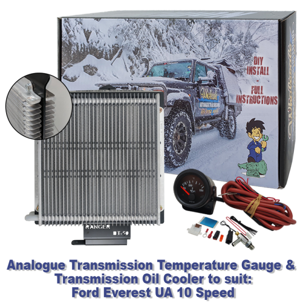 Ford Everest UA 10 Speed Analogue Temp Gauge & Transmission Cooler (DIY Installation Box)