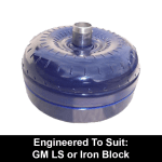 Heavy Duty Torque Converter to suit GM 4L80E 4 Speed behind GM LS or Iron Block (Exchange)