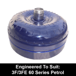 Billet Heavy Duty Torque Converter to suit Toyota A440 4 Speed behind a 3F/3FE 60 Series Petrol