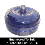 Billet Heavy Duty Torque Converter to suit Toyota A442 behind 1HDT/1HD-FT/1HD-FTE