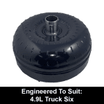 Billet Heavy Duty Torque Converter to suit Ford E4OD 4 Speed behind a 4.9L (Exchange)