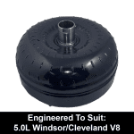 Billet Heavy Duty Torque Converter suit Ford E4OD 4 Speed behind 5.0L Windsor/Cleveland V8(Exchange)