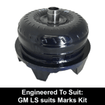 Billet Extended Heavy Duty Torque Converter to suit Nissan RE5 5 Speed behind GM LS V8 (Exchange)