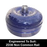 Billet Heavy Duty Torque Converter to suit Nissan RE5 5 Speed behind ZD30 Non Common Rail (Exchange)