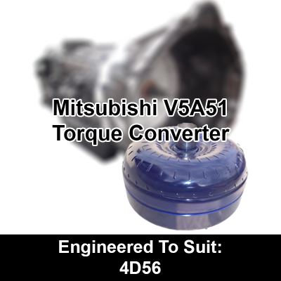 Torque Converter to suit Mitsubishi V5A51 - 4D56