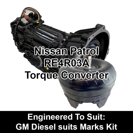 Torque Converter to suit Nissan RE4 - GM Diesel suits Marks Kit