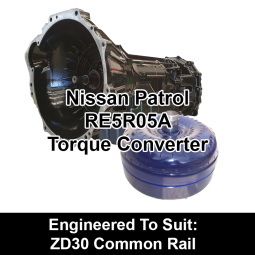 Torque Converter to suit Nissan RE5 - ZD30 CR 800x800