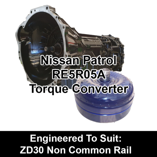 Torque Converter to suit Nissan RE5 - ZD30 NCR 800x800