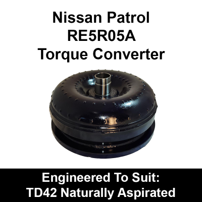 Torque Converter to suit Nissan RE5 - behind TD42 Naturally Aspirated