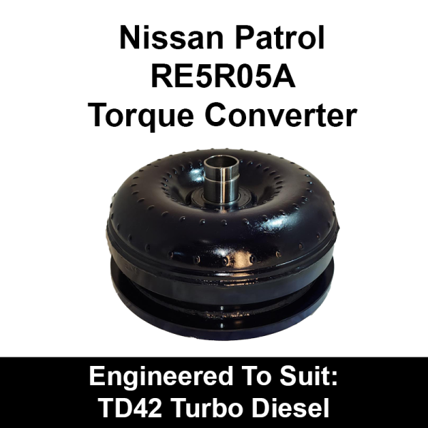 Torque Converter to suit Nissan RE5 - behind TD42 Turbo Diesel