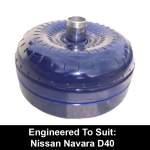 Billet Heavy Duty Torque Converter to suit Nissan Navara RE5 5 Speed