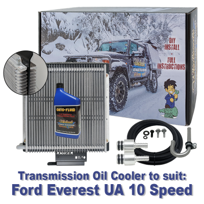 Ford Everest 10 Speed Transmission Cooler (DIY Installation Box) & Fluid