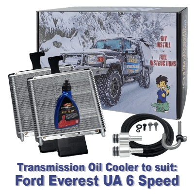 Ford Everest 6 Speed Transmission Cooler (DIY Installation Box) & Fluid