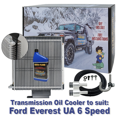 Ford Everest 6 Speed Transmission Cooler (DIY Installation Box) & Fluid