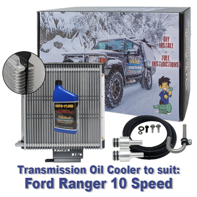 Ford Ranger 10 Speed Transmission Cooler (DIY Installation Box) & Fluid