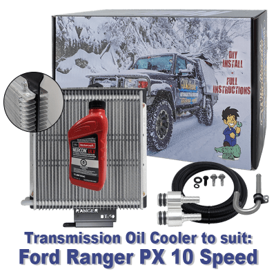 Ford Ranger PX 10 Speed Transmission Cooler (DIY Installation Box) & Fluid