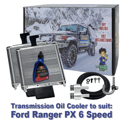 Ford Ranger PX 6 Speed Transmission Cooler (DIY Installation Box) & Fluid