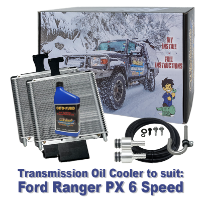 Ford Ranger PX 6 Speed Transmission Cooler (DIY Installation Box) & Fluid