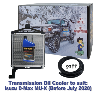 Isuzu D-Max MU-X (Before July 2020) Transmission Cooler (DIY Installation Box) & Fluid