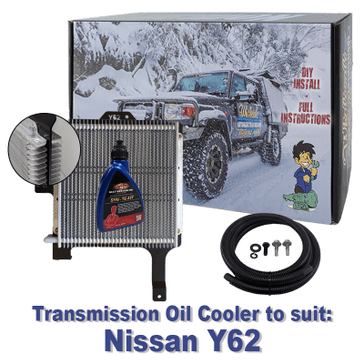 Nissan Y62 Transmission Cooler (DIY Installation Box) & Fluid