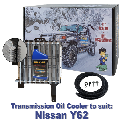 Nissan Y62 Transmission Cooler (DIY Installation Box) & Fluid