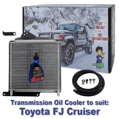 Toyota FJ Cruiser Transmission Cooler (DIY Installation Box) & Fluid