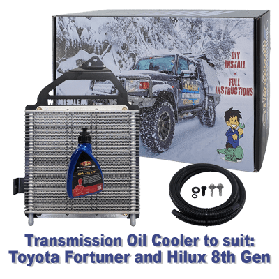 Toyota Fortuner & Hilux 8th Gen Transmission Cooler (DIY Installation Box) & Fluid