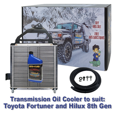 Toyota Fortuner & Hilux 8th Gen Transmission Cooler (DIY Installation Box) & Fluid