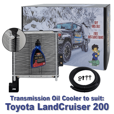 Toyota LandCruiser 200 Transmission Cooler (DIY Installation Box) & Fluid