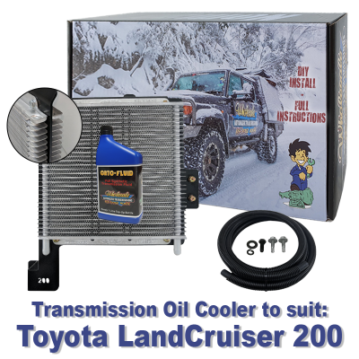 Toyota LandCruiser 200 Transmission Cooler (DIY Installation Box) & Fluid