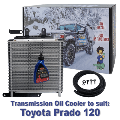 Toyota Prado 120 Transmission Cooler (DIY Installation Box) & Fluid