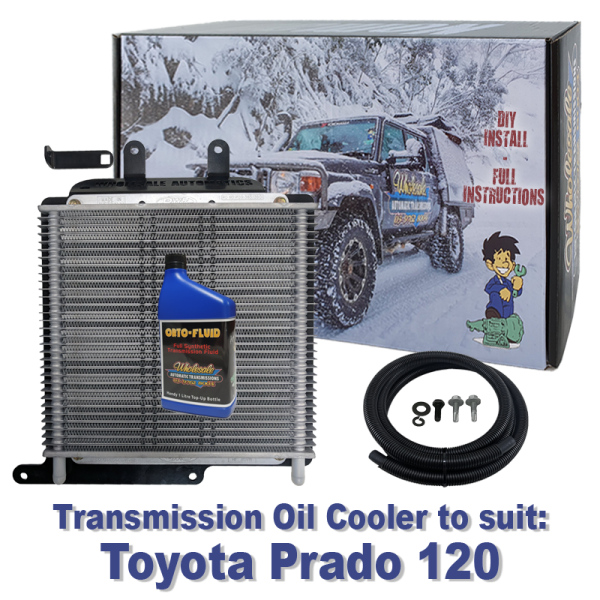 Toyota Prado 120 Transmission Cooler (DIY Installation Box) & Fluid