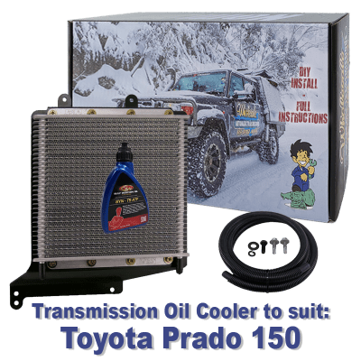 Toyota Prado 150 Transmission Cooler (DIY Installation Box) & Fluid