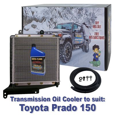 Toyota Prado 150 Transmission Cooler (DIY Installation Box) & Fluid