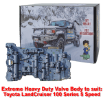 Extreme Heavy Duty Valve Body to suit Toyota LandCruiser 100 Series 5 Speed