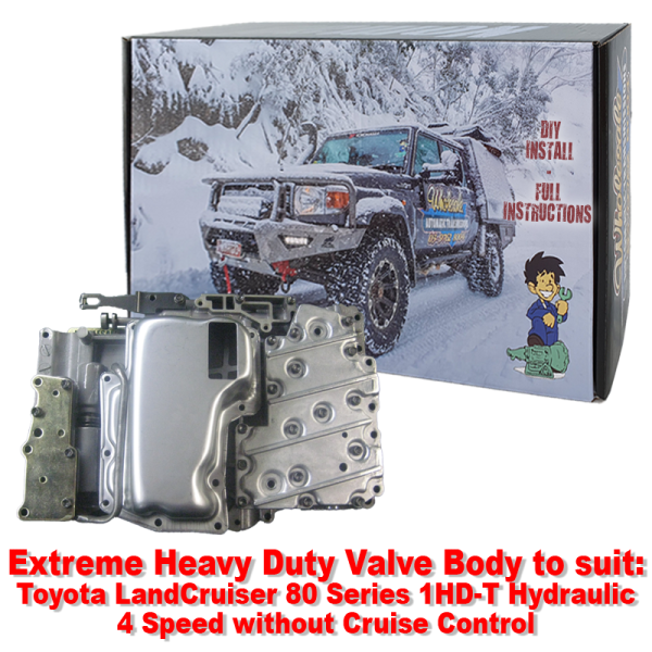 Extreme Toyota LandCruiser 80 Series 1HD-T Hydraulic 4 Speed WITHOUT Cruise Control