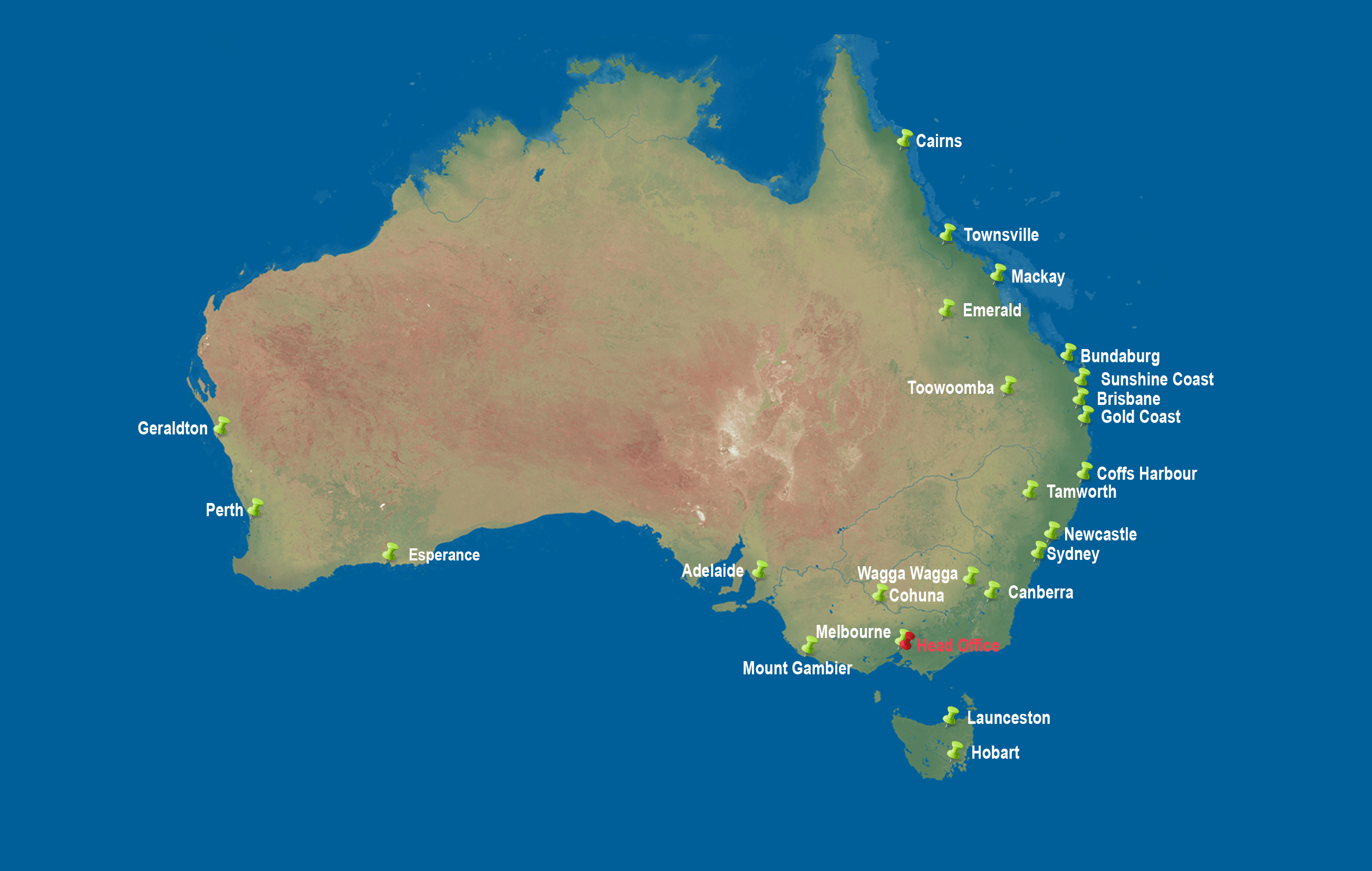 Dealer List Map Aus2