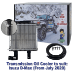 Dual External Oil Cooler Kit to suit Isuzu D-Max with 6 Speed Auto (from July 2020)