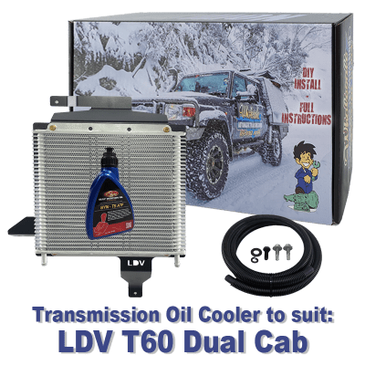 LDV T60 Dual Cab Transmission Cooler (DIY Installation Box) & Fluid